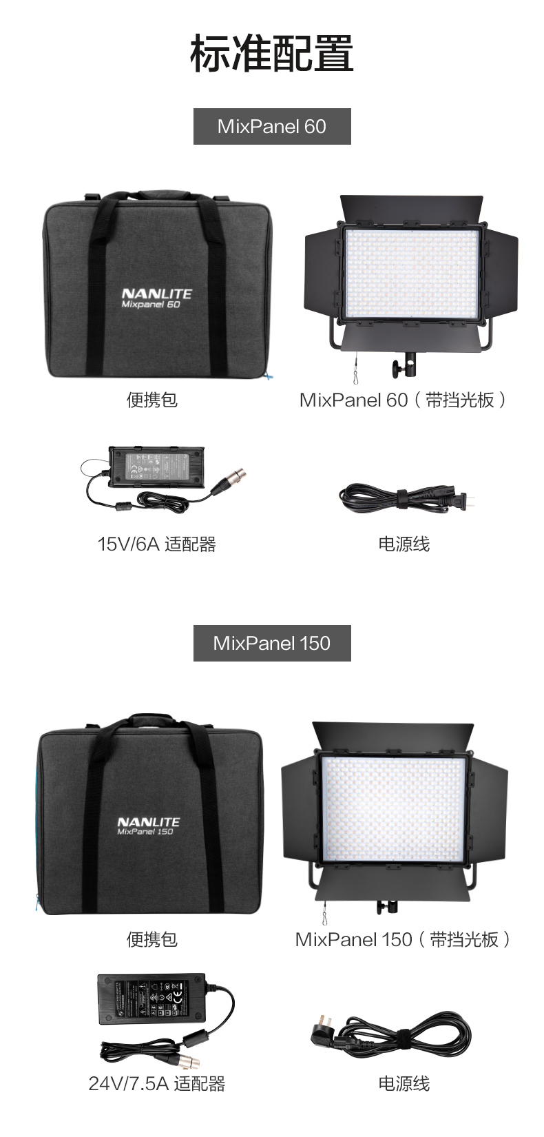 Nanlite南光RGB彩色摄影灯led补光灯摄影棚专业打光灯MixPanel150 | 咔么租赁—影视器材租赁平台,租单反相机,出租摄像机 ...