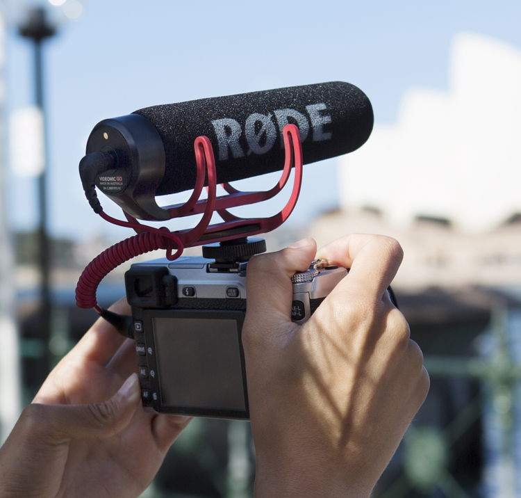 罗德rodevideomicgo轻便型指向性录音话筒5d25d35d4相机单反机头麦