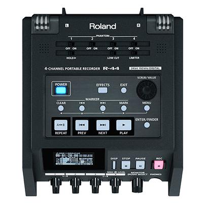 roland罗兰 edirol r-44e r44四轨专业便携录音机 | 咔么租赁—影视