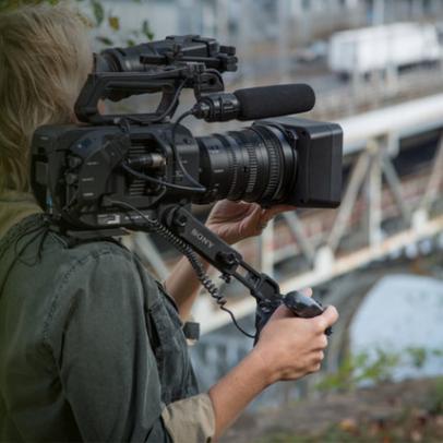 sony索尼pxwfs7m2k二代便携式super35mm4k摄像机