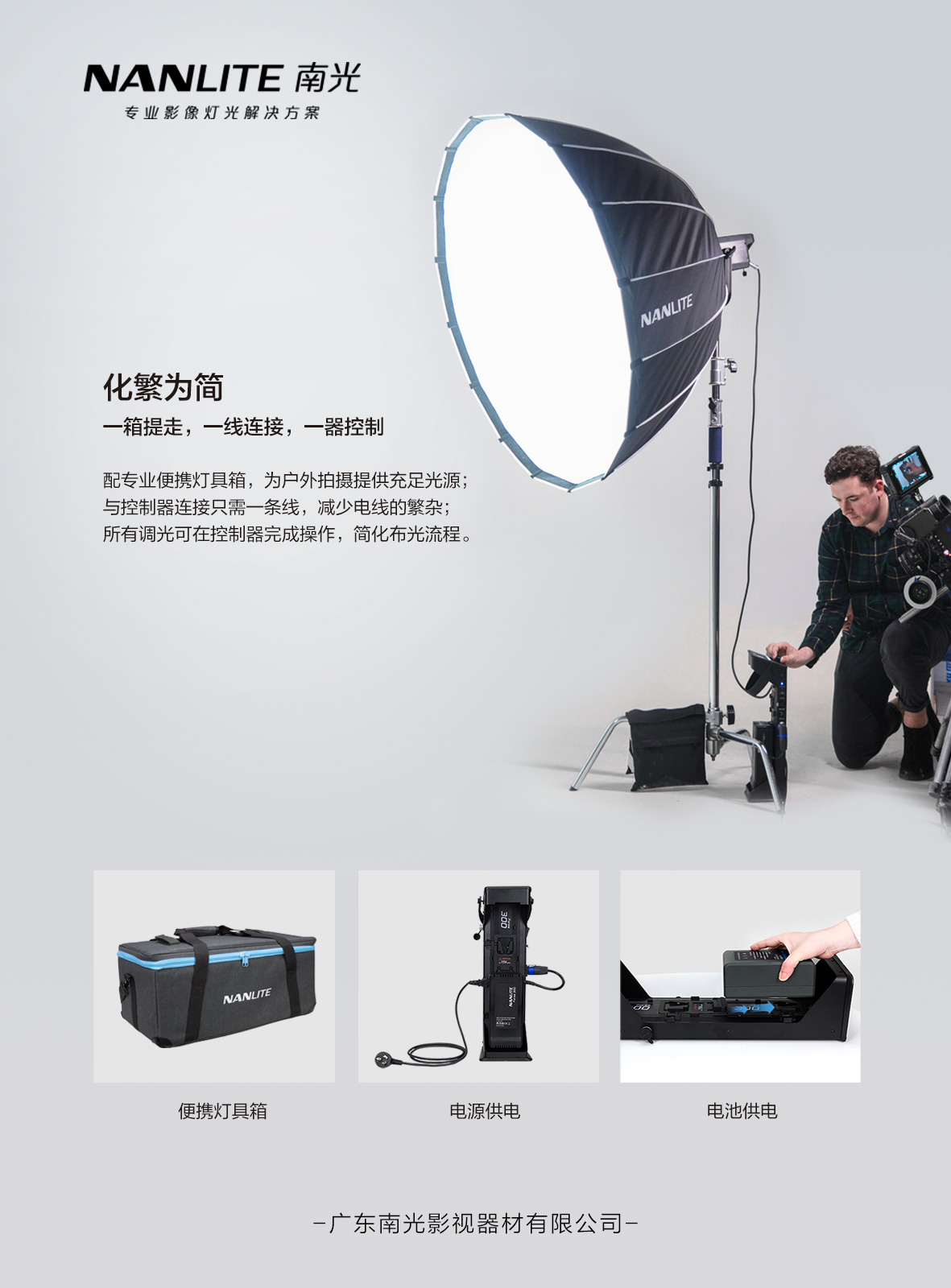 南冠南光300W Froza 300专业影视摄影常亮灯LED高亮度补光聚光灯 | 咔么租赁—影视器材租赁平台,租单反相机,出租摄像机,镜头租赁 ...